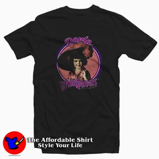 Vintage Darla The Little Rascals T-shirt On Sale