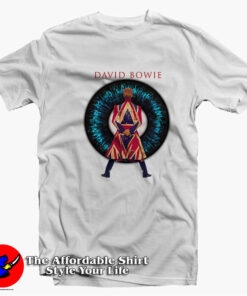 Vintage David Bowie Live And Well Unisex T shirt On Sale 1