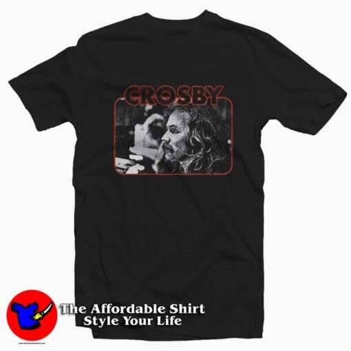 Vintage David Crosby Graphic Unisex T-Shirt On Sale