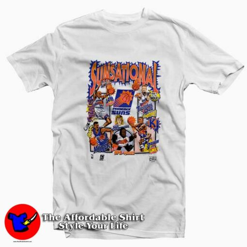 Vintage Deadstock Phoenix Suns Sensational T-shirt On Sale