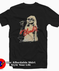 Vintage ̣Debbie Harry Signed Blondie Unisex T-shirt On Sale Vintage ̣Debbie Harry Signed Blondie Unisex T-shirt On Sale