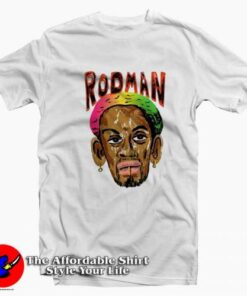 Vintage Dennis Rodman x Market Graphic T-Shirt On Sale