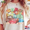Vintage Disney Cars Comfort Color Shirt Lightning Mcqueen And Friends Shirts Hoodie Unisex