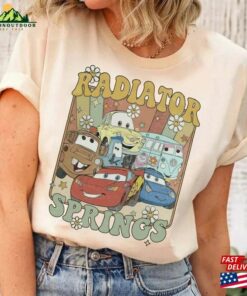 Vintage Disney Cars Shirt Movie Hippie T-Shirt Sweatshirt Vintage Disney Cars Shirt Movie Hippie T-Shirt Sweatshirt