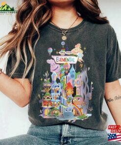 Vintage Disney Elemental 2023 Comfort Shirt Pixar Ember Wade Clod Grale Classic T-Shirt Vintage Disney Elemental 2023 Comfort Shirt Pixar Ember Wade Clod Grale Classic T-Shirt