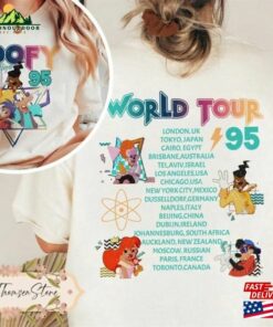 Vintage Disney Powerline Shirt 90S A Goofy Movie Stand Out Tour 95 Magic Kingdom T-Shirt Unisex Vintage Disney Powerline Shirt 90S A Goofy Movie Stand Out Tour 95 Magic Kingdom T-Shirt Unisex