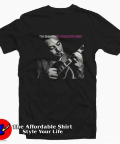 Vintage Django Reinhardt Guitar Legend Unisex T-shirt On Sale Vintage Django Reinhardt Guitar Legend Unisex T-shirt On Sale