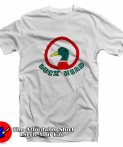 Vintage Duck Head Mallard Unisex T Shirt On Sale 1