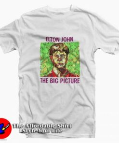 Vintage Elton John 1997 The Big Picture Tour T shirt On Sale 2
