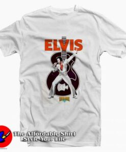 Vintage Elvis Presley Cartoon Logo Unisex T shirt On Sale 2