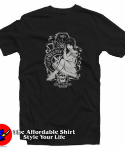 Vintage Evil Custom Elvira Graphic Unisex T-Shirt On Sale Vintage Evil Custom Elvira Graphic Unisex T-Shirt On Sale