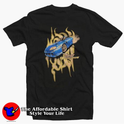 Vintage Fast And The Furious Street Posion T-Shirt On Sale