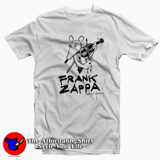 Vintage Frank Zappa Waka Jawaka Unisex T-shirt On Sale