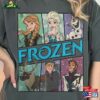 Vintage Frozen Characters Shirt Elsa Princess Classic Sweatshirt