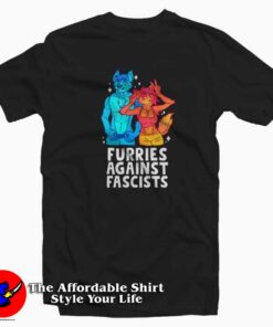 Vintage Furries Against Fascists Unisex T-shirt On Sale Vintage Furries Against Fascists Unisex T-shirt On Sale