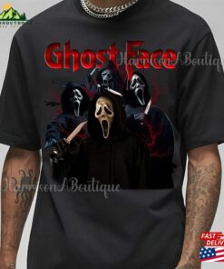 Vintage Ghostface Comfort Colors® Shirt Halloween Limited Retro 90 Sweatshirt T-Shirt Vintage Ghostface Comfort Colors® Shirt Halloween Limited Retro 90 Sweatshirt T-Shirt