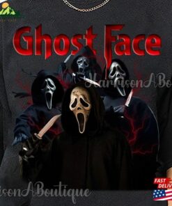 Vintage Ghostface Comfort Colors® Shirt Halloween Limited Retro 90 Sweatshirt T-Shirt