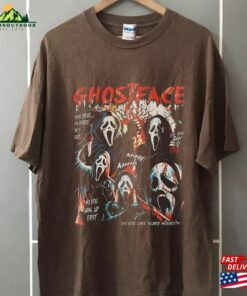 Vintage Ghostface Horror Movie Scream T-Shirt Hoodie