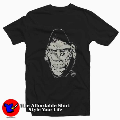 Vintage Gorilla Biscuits Kick You Where You Live T-Shirt On Sale