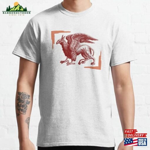 Vintage Griffin Animal Classic T-Shirt Sweatshirt