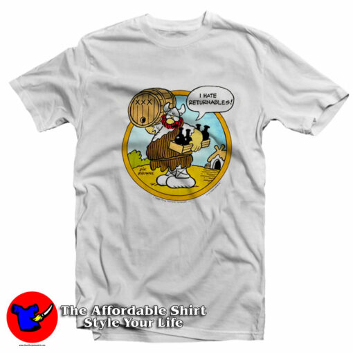 Vintage Hagar The Horrible Dik Browne T-Shirt On Sale