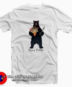 Vintage Hairy Potter Bear Parody Wildlife T shirt On Sale 1