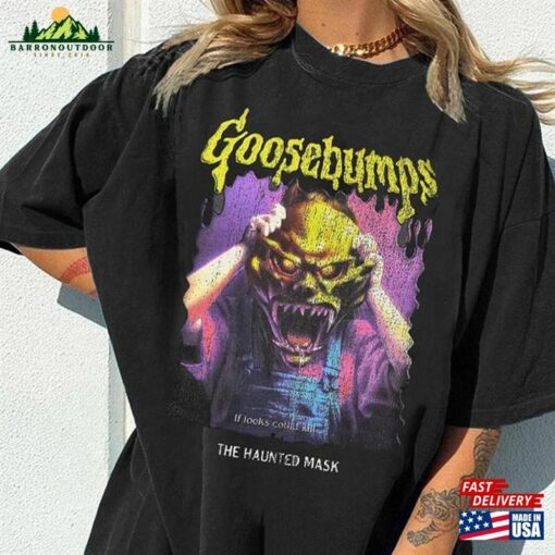 Vintage Halloween Goosebumps Tee Goose Bumps T-Shirt Sweatshirt