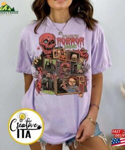 Vintage Halloween Horror Nights Universal Studios Shirt Characters Television Scary Movie Tee Hoodie Unisex 3 Vintage Halloween Horror Nights Universal Studios Shirt Characters Television Scary Movie Tee Hoodie Unisex 4