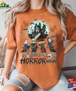 Vintage Halloween Horror Nights Universal Studios Shirt Movie Characters Sweatshirt T-Shirt
