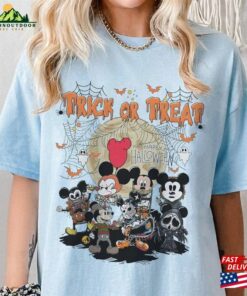 Vintage Halloween Mouse And Friends Horror Movie Shirt Friday The 13Th Unisex Classic