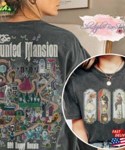 Vintage Haunted Mansion Comfort Color Shirt The Map Tightrope Walker Unisex Classic