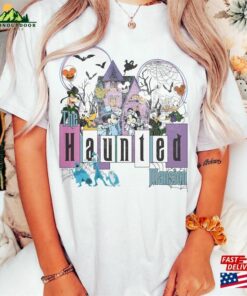 Vintage Haunted Mansion Halloween Shirt Mickey And Friends Disney Trip T-Shirt Hoodie