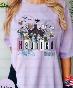 Vintage Haunted Mansion Halloween Shirt Party Matching Wdw Spooky Season Classic T-Shirt