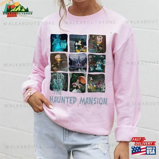 Vintage Haunted Mansion Tshirt Sweatshirt Halloween Trip 2023 Shirt Hoodie Unisex