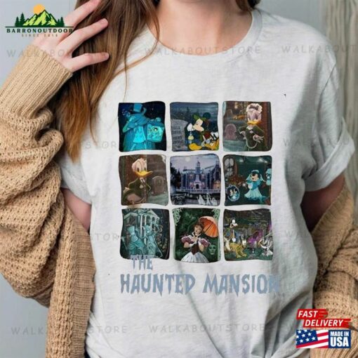 Vintage Haunted Mansion Tshirt Sweatshirt Halloween Trip 2023 Shirt Hoodie Unisex