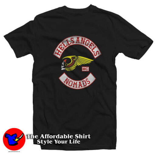 Vintage Hells Angels Nomads Unisex T-Shirt On Sale