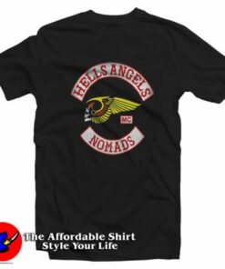 Vintage Hells Angels Nomads Unisex T-Shirt On Sale Vintage Hells Angels Nomads Unisex T-Shirt On Sale
