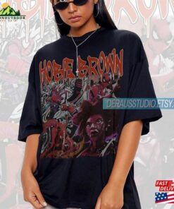 Vintage Hobie Brown Shirt Spider Man 2023 Across The Sweatshirt T-Shirt