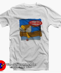 Vintage Homer Simpson Futurama South Park T Shirt On Sale 1