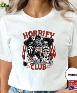 Vintage Horrify Club Shirt Hell Horror Movie Hoodie Unisex Vintage Horrify Club Shirt Hell Horror Movie Hoodie Unisex