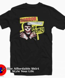 Vintage Horror Misfits Business Unisex T-shirt On Sale Vintage Horror Misfits Business Unisex T-shirt On Sale