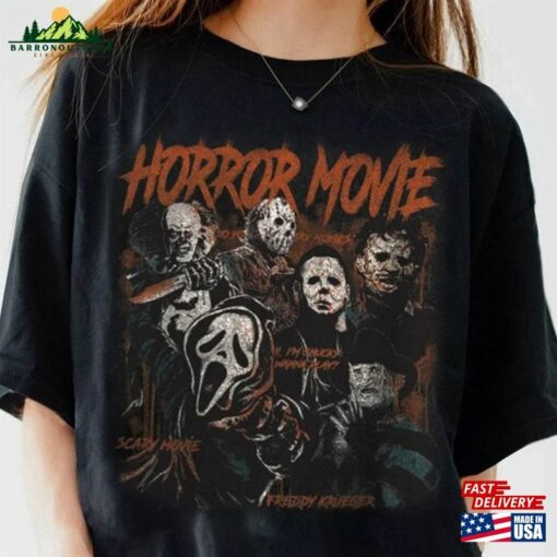 Vintage Horror Movie Halloween Tee Retro 90S Shirt Scream Ghostface Classic T-Shirt