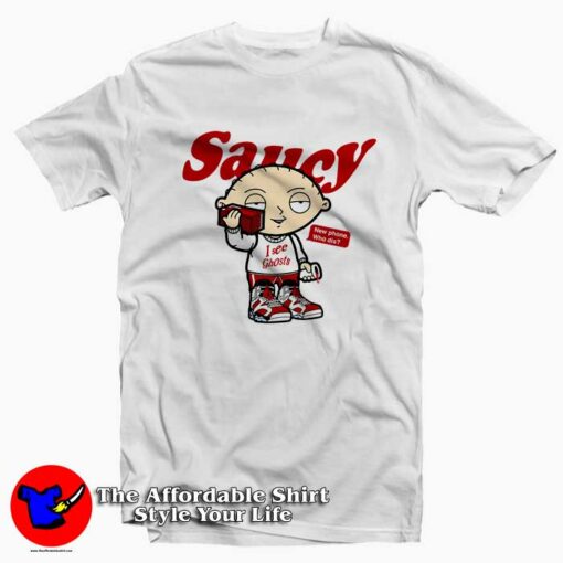 Vintage I See Ghost Saucy Unisex T-shirt On Sale