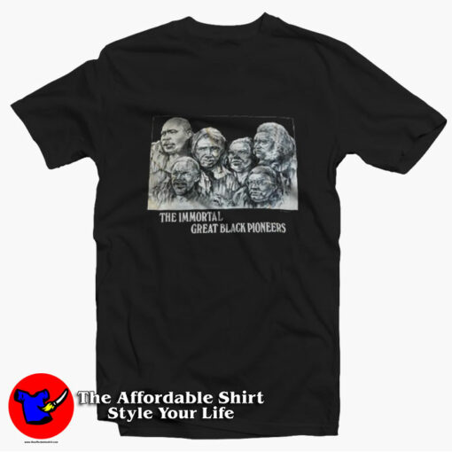 Vintage Immortal Black Pioneers Unisex T-Shirt On Sale