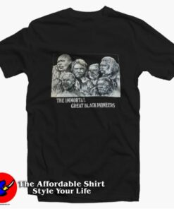 Vintage Immortal Black Pioneers Unisex T-Shirt On Sale Vintage Immortal Black Pioneers Unisex T-Shirt On Sale