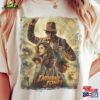 Vintage Indiana Jones And The Dial Of Destiny 2023 Comfort Colors Shirt Disney Movie Unisex Classic