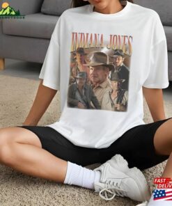 Vintage Indiana Jones Shirt Sweatshirt Hoodie