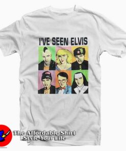 Vintage Ive Seen Elvis Presley Graphic Unisex T Shirt On Sale 1