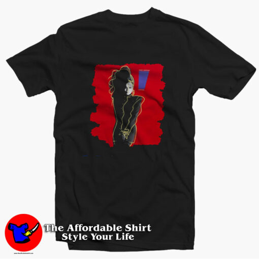 Vintage Janet Jackson Graphic Unisex T-shirt On Sale