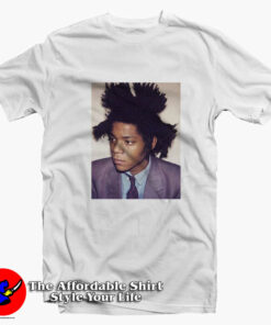 Vintage Jean Michel Basquiat Rap Hip Hop T-Shirt On Sale